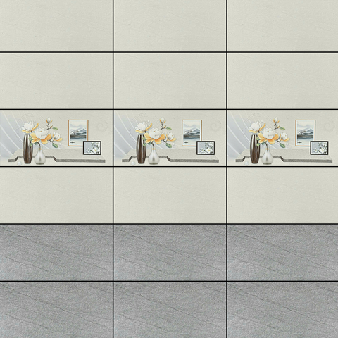  Gạch ốp tường men mờ vân mây xám điểm hoa văn VG-GNTZH 30x60 