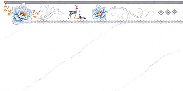 Gạch ốp tường đá bóng kính trắng vân mây điểm hoa BC-GNZD-VF   - 30x60