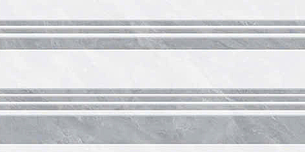 Gạch ốp tường đá bóng kính xám vân mây điểm sọc BC-GNZF   - 30x60