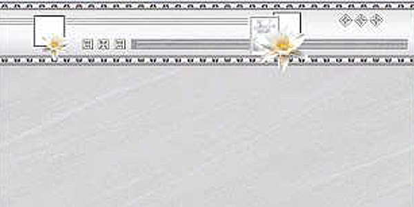 Gạch ốp tường men bóng vân mây xám điểm hoa văn BN-GNZZF - 30x60