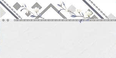  Gạch ốp tường men bóng vân mây xám điểm hoa văn BN-GNZZM - 30x60 
