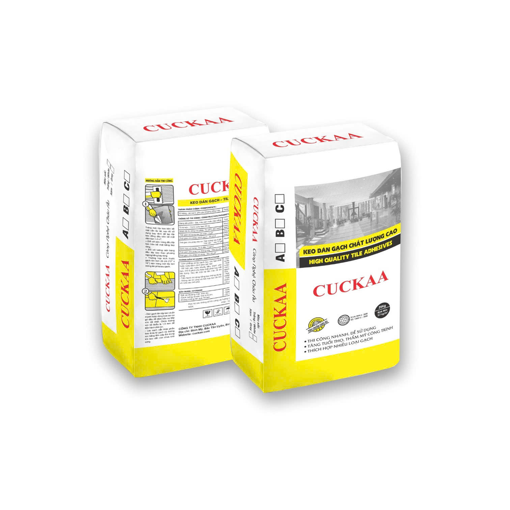 Keo dán gạch Cuckaa 25kg