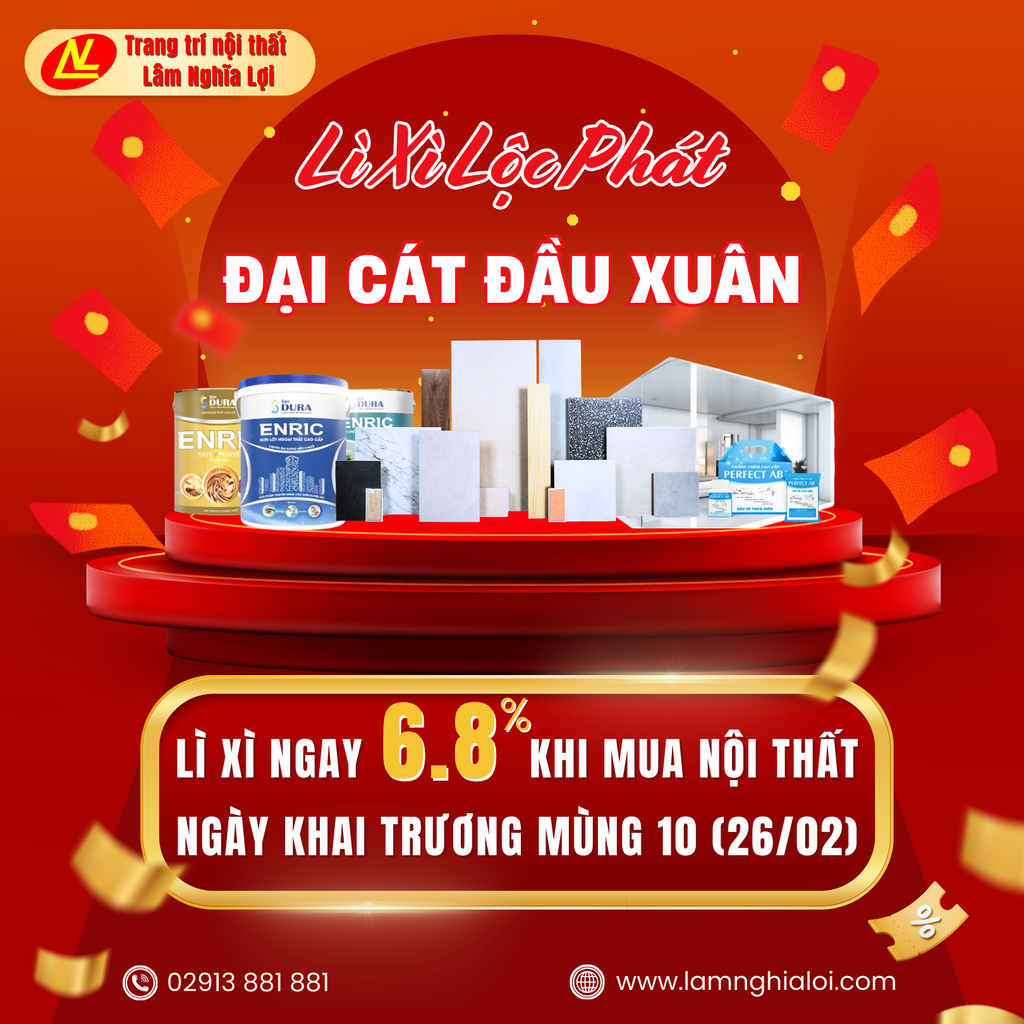 🎉 LÌ XÌ LỘC PHÁT – ĐẠI CÁT ĐẦU XUÂN 🎉