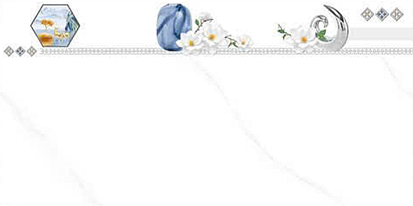 Gạch ốp tường đá bóng kính trắng vân khói điểm hoa DHT-GNGZH   - 30x60