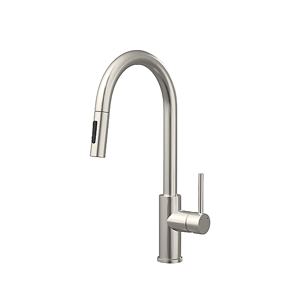 Vòi rửa chén nóng lạnh dây rút KF2030