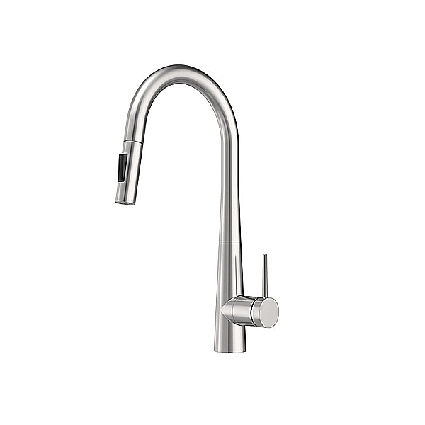 Vòi rửa chén nóng lạnh dây rút KF3030