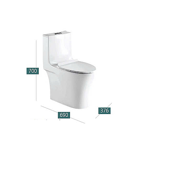 Bồn cầu liền khối KS4576P