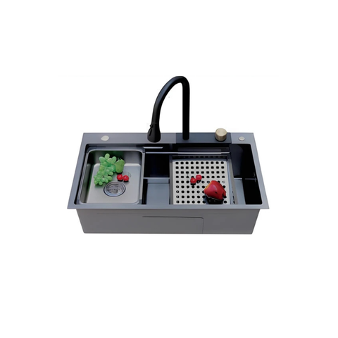  Chậu rửa chén 1 hộc inox 304 sơn tĩnh điện KS-7846PW 