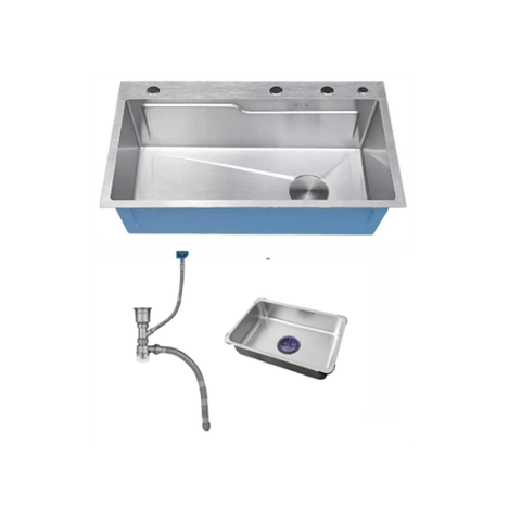  Chậu rửa chén 1 hộc inox 304 KS-9046PA 