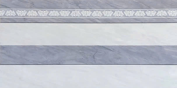 Gạch ốp men bóng vân trắng xám điểm hoa MK-GNMM - 30x60