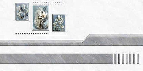  Gạch ốp tường đá bóng kính trắng vân xám điểm hoa MK-GNT - 30x60 