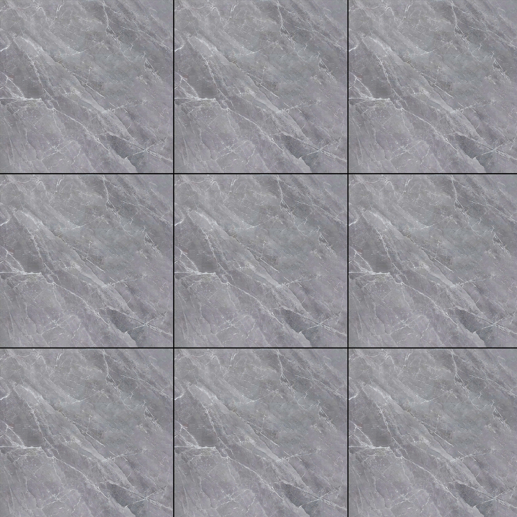 Gạch nền đá bóng kính vân mây xám nâu MK-VVZM-N - 80x80