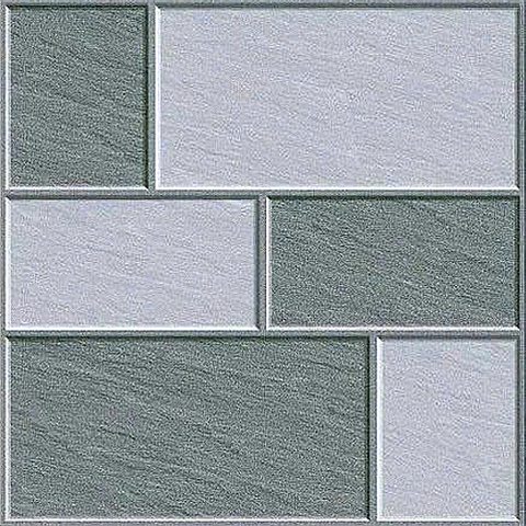  Gạch lát nền sân vườn mờ hoa văn xám MK-SV-MHDZ - 50x50 