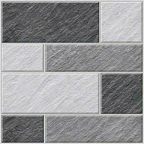 Gạch lát nền sân vườn mờ hoa văn xám PL-PELE-MMGZ - 50x50