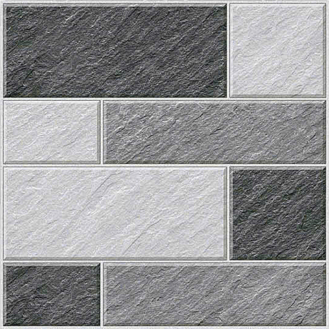  Gạch lát nền sân vườn mờ hoa văn xám PL-PELE-MMGZ - 50x50 