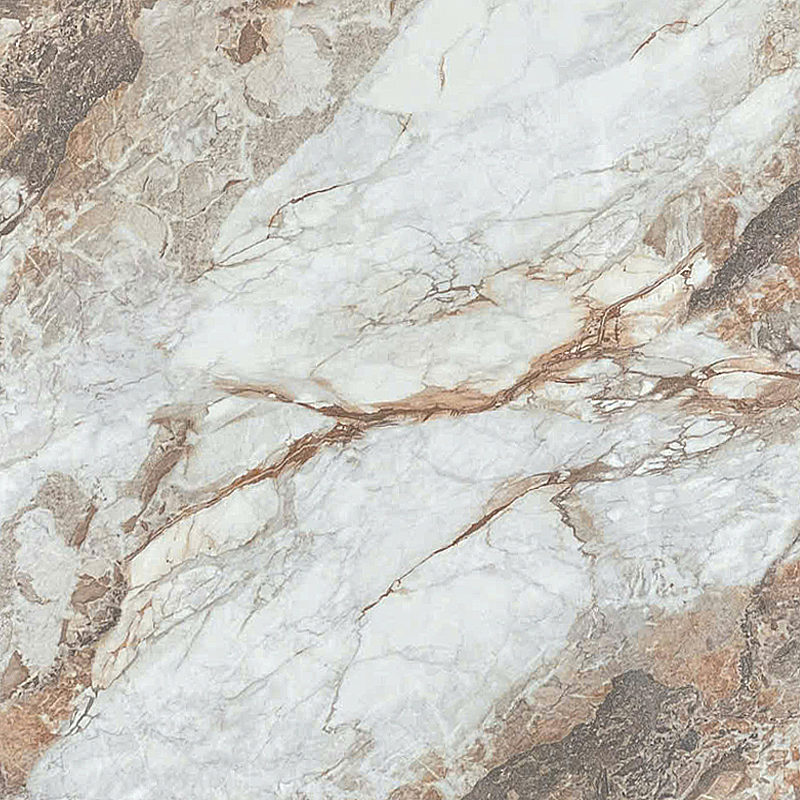 Gạch lát nền đá bóng kính vân đá xám nâu SF-VZZM - 80x80