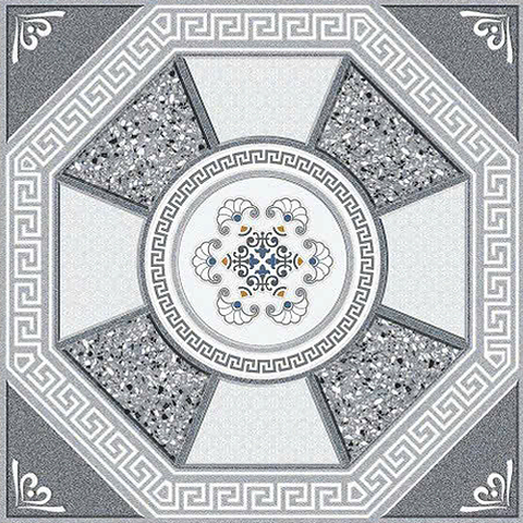  Gạch lát nền sân vườn hoa văn xám SV-MMZZH - 50x50 