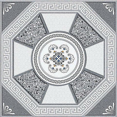  Gạch lát nền sân vườn mờ hoa văn xám DPL-SV-MMZZH - 50x50 