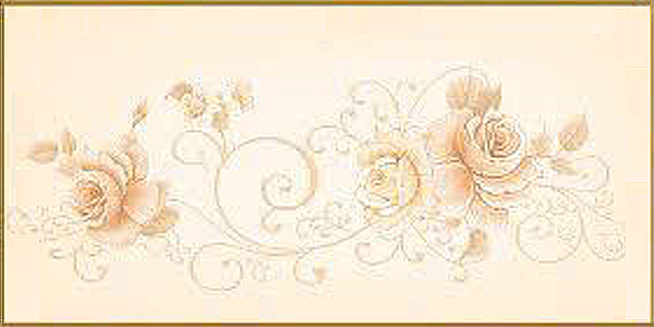 Gạch ốp tường men bóng kem vàng điểm hoa văn TBN-FH-K-GNZG - 30x60