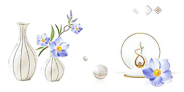 Gạch ốp tường men bóng trắng trơn điểm hoa TH-GNZZZ - 30x60