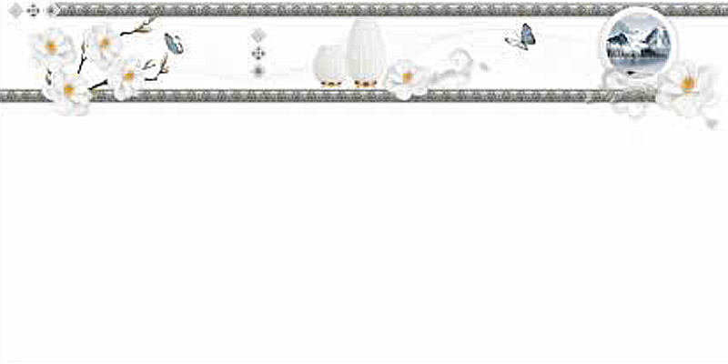 Gạch ốp đá bóng kính trắng trơn điểm hoa THP-HVXZD - 40x80