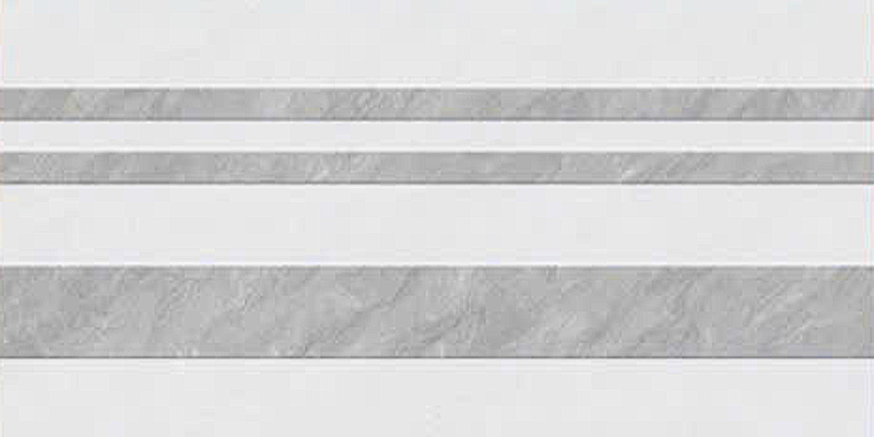 Gạch ốp tường men bóng vân mây xám điểm hoa văn THP-HXZZV - 40x80