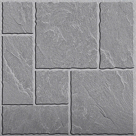  Gạch lát nền sân vườn đá mờ hoa văn xám TP-MMZN - 50x50 