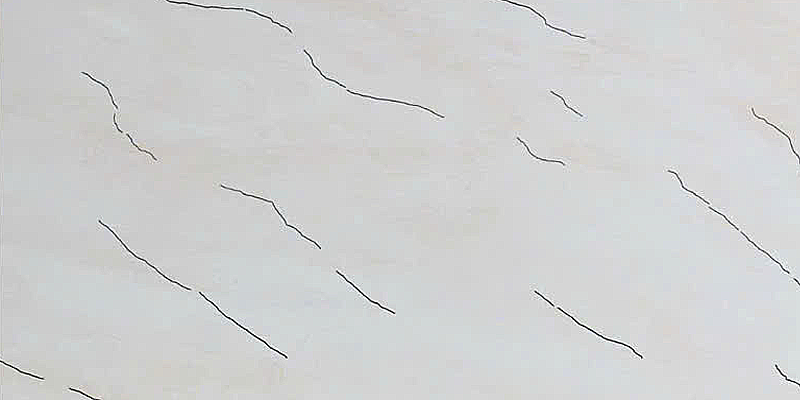 Gạch ốp tường đá bán sứ vân mây kem vàng VG-LUX-HVH - 40x80