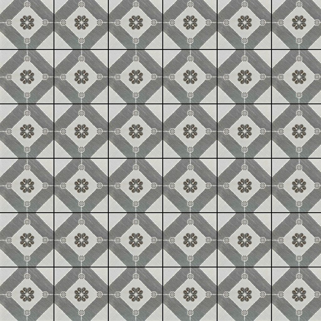 Gạch lát nền men mờ ô vuông hoa văn HG-GGZX  30x30
