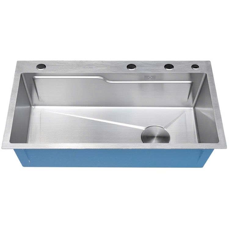 Chậu rửa chén 1 hộc inox 304 KS-9046PA