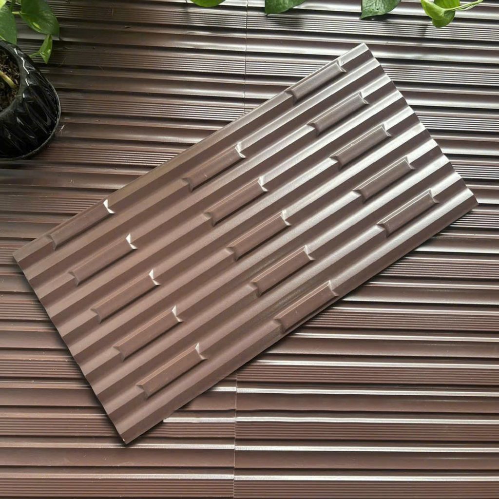 Gạch ốp men mờ trang trí màu nâu ITO-AD-2556 25x50
