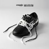  [CHÍNH HÃNG] Giày Sneaker Thời Trang CROONIE by CROON phong cách Block Core, Croonie Pulse Soccer CRi25, Made in Vietnam - Màu Đen 