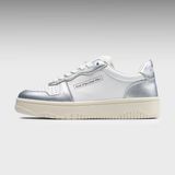  [CHÍNH HÃNG] Giày Sneaker CROON CROURT - Màu Bạc 