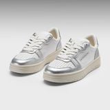  [CHÍNH HÃNG] Giày Sneaker CROON CROURT - Màu Bạc 