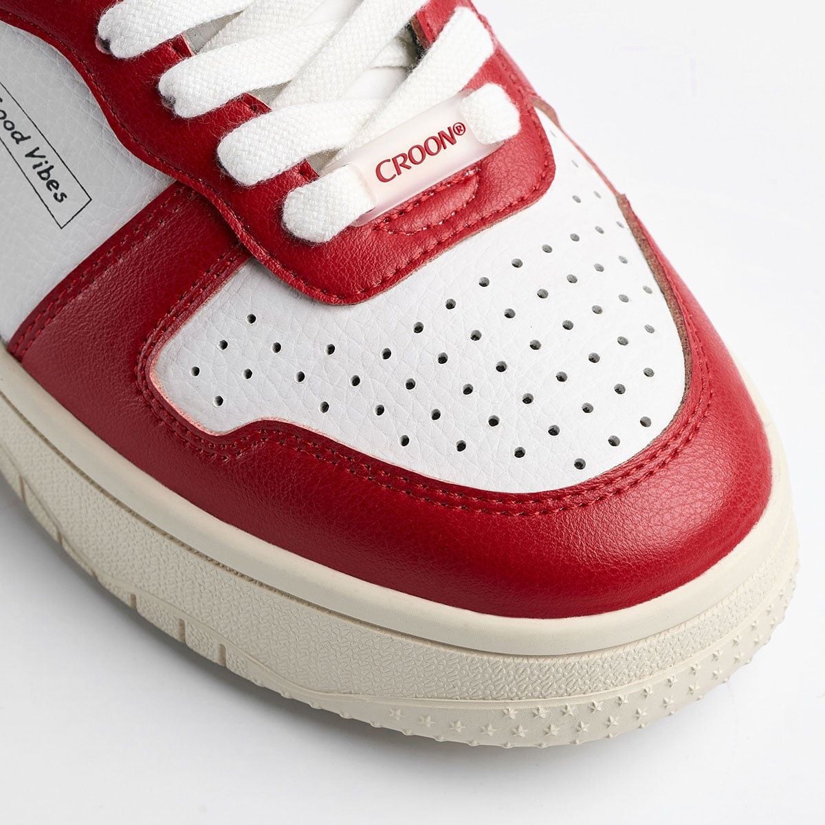  [CHÍNH HÃNG] Giày Sneaker CROON CROURT - Màu Trắng 