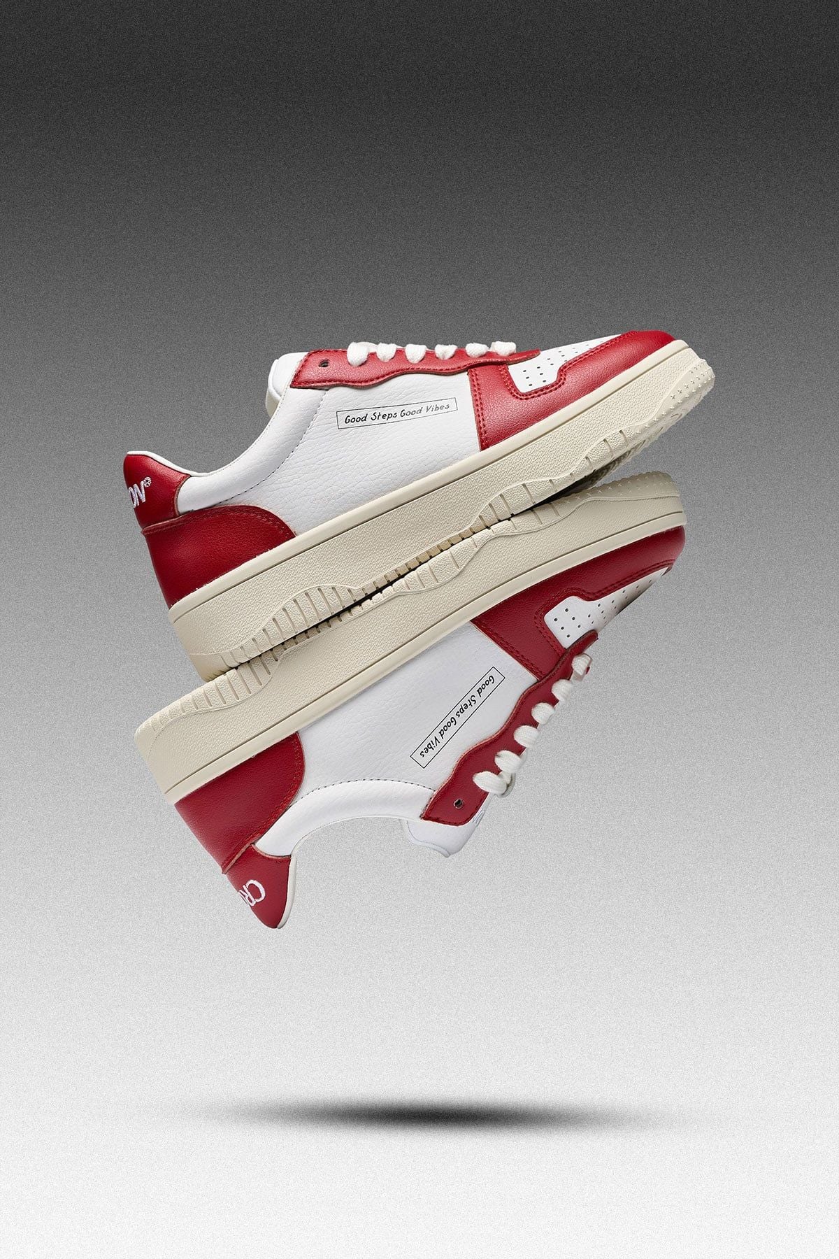 [CHÍNH HÃNG] Giày Sneaker CROON CROURT - Màu Đỏ 