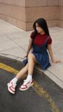  [CHÍNH HÃNG] Giày Sneaker CROON CROURT - Màu Đỏ 