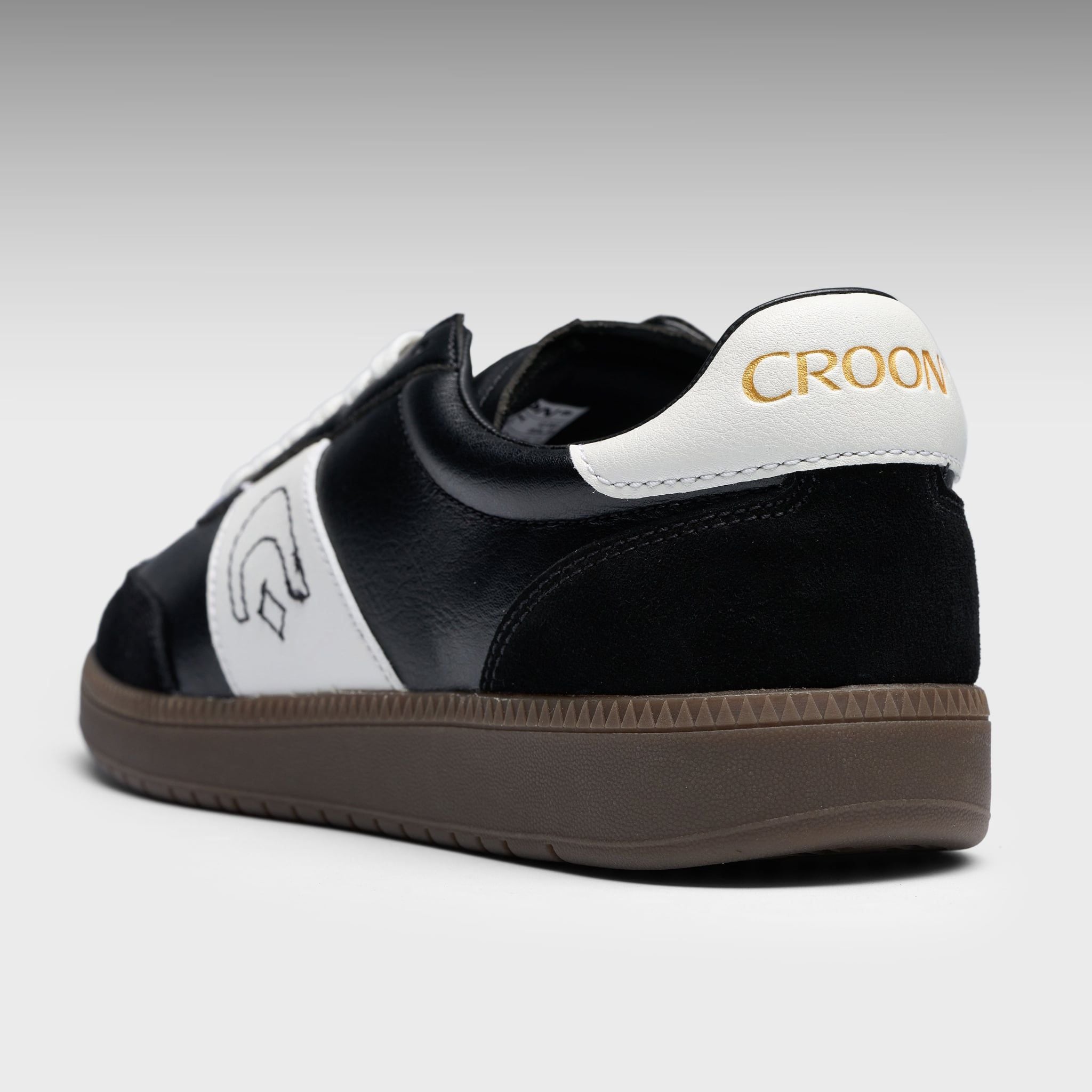  [CHÍNH HÃNG] Giày Sneaker CROON ORIGIN - Màu Đen 