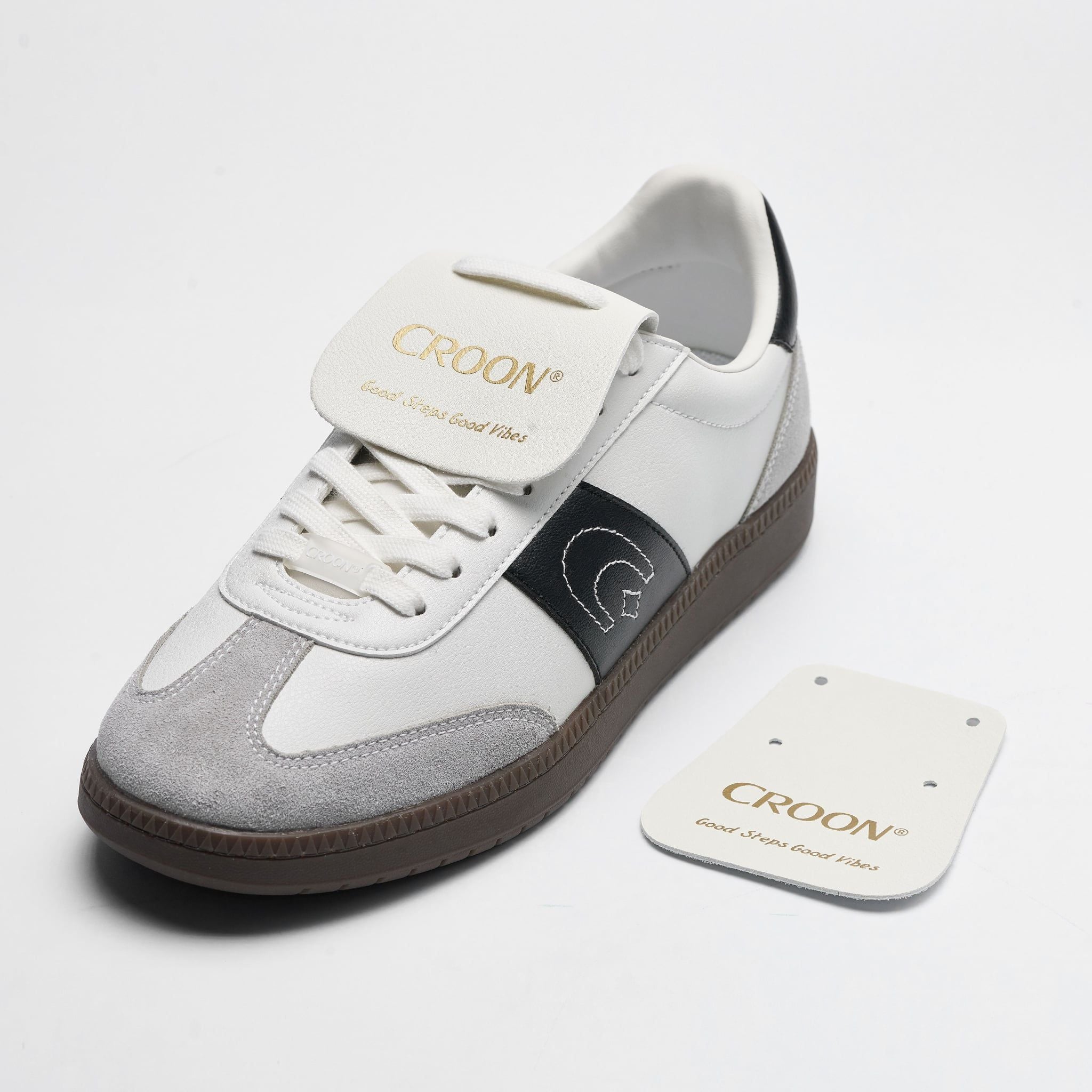  [CHÍNH HÃNG] Giày Sneaker CROON ORIGIN - Màu Trắng 
