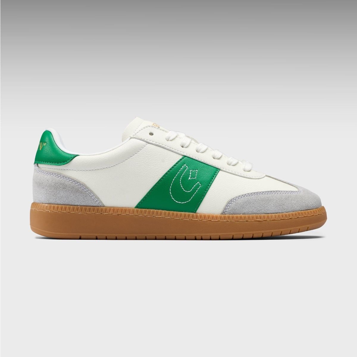  [CHÍNH HÃNG] Giày Sneaker CROON ORIGIN - Màu Trắng Phối Xanh Lá 