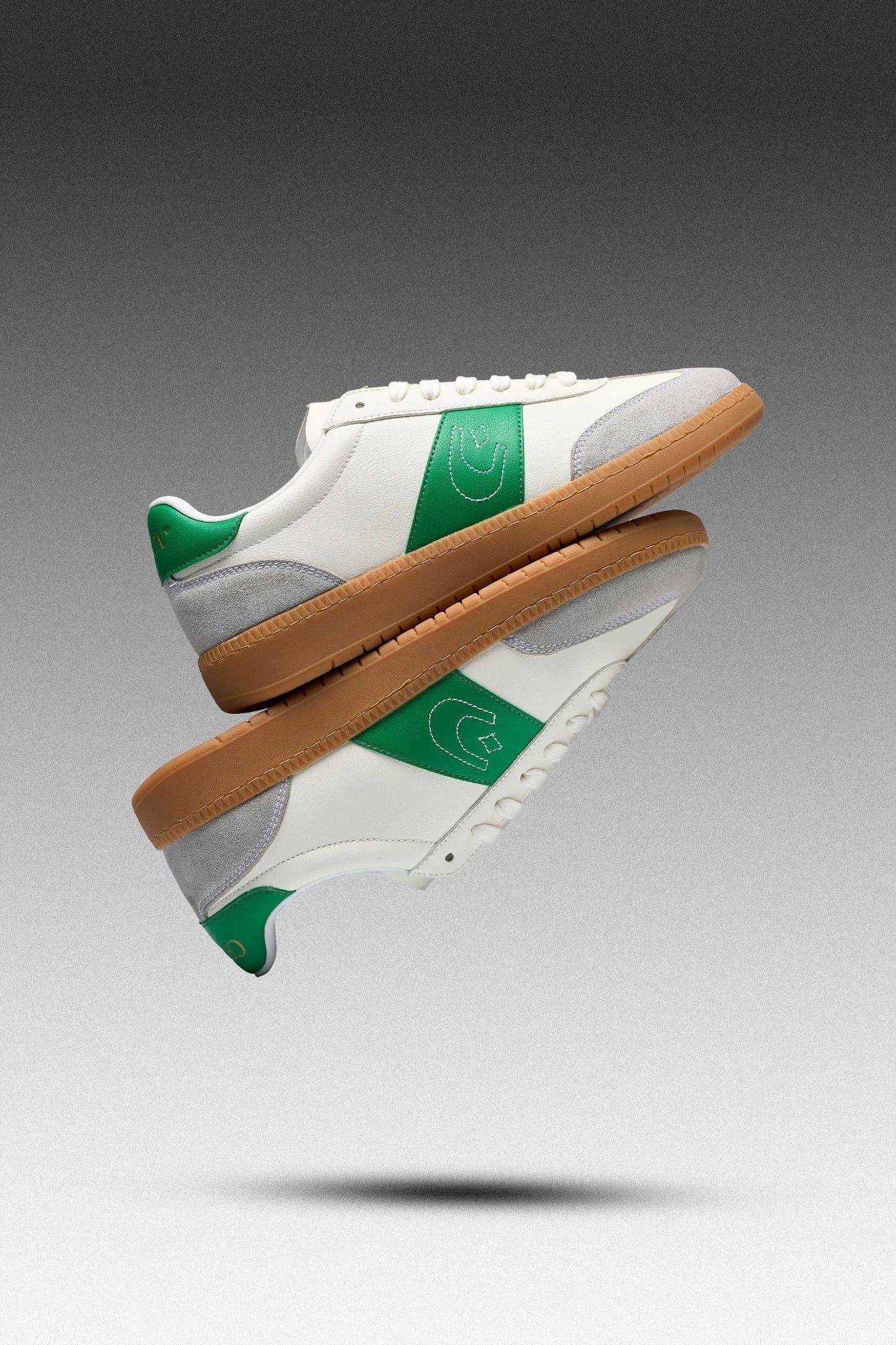  [CHÍNH HÃNG] Giày Sneaker CROON ORIGIN - Màu Trắng Phối Xanh Lá 