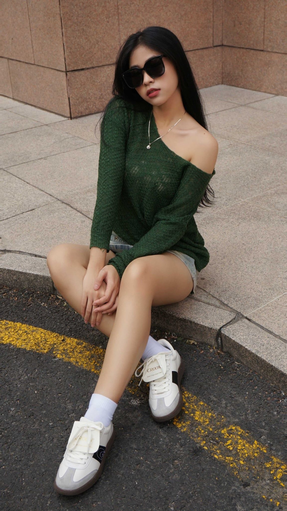 [CHÍNH HÃNG] Giày Sneaker CROON ORIGIN - Màu Trắng 