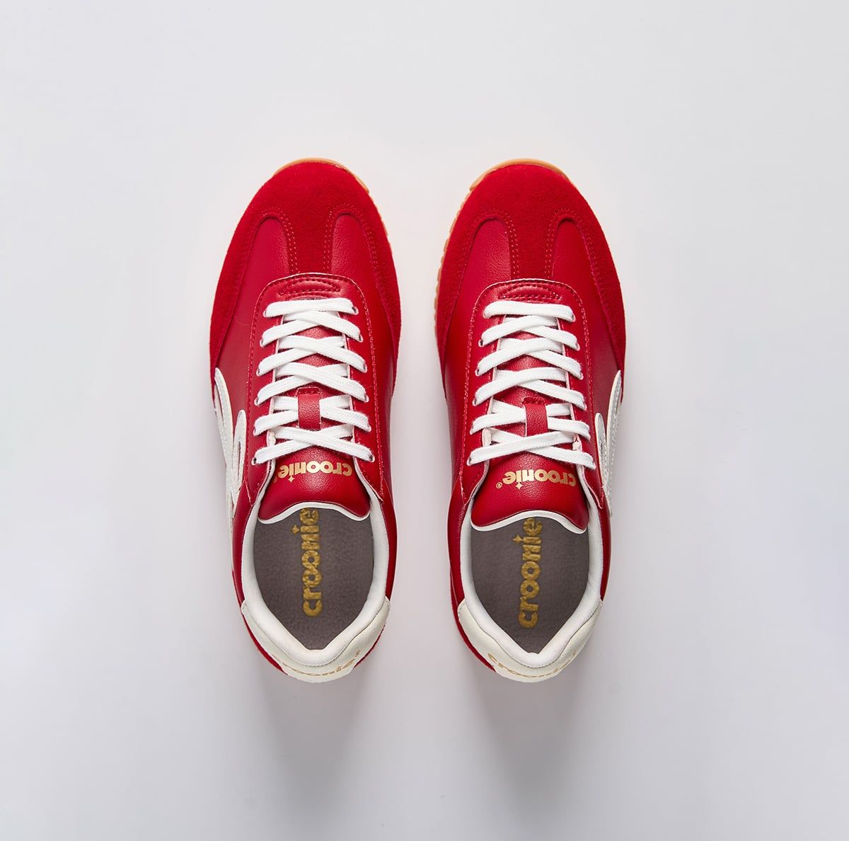  [CHÍNH HÃNG] Giày Sneaker CROONIE LUNA - Red Retro - Màu Đỏ 
