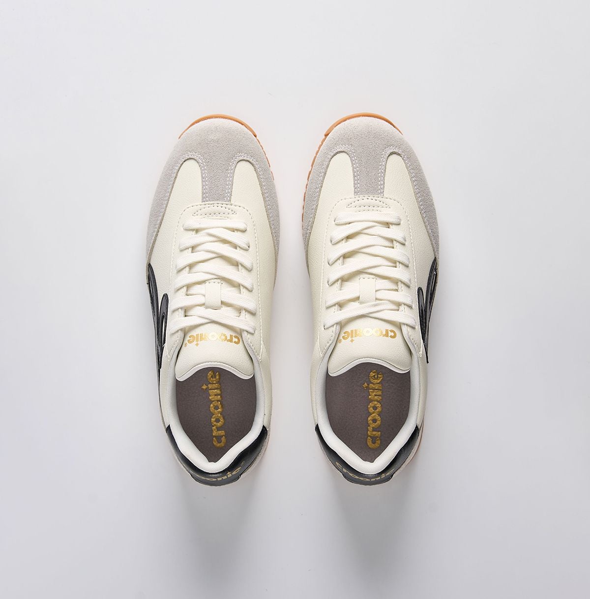  [CHÍNH HÃNG] Giày Sneaker CROONIE LUNA - Cream Cement - Màu Trắng 
