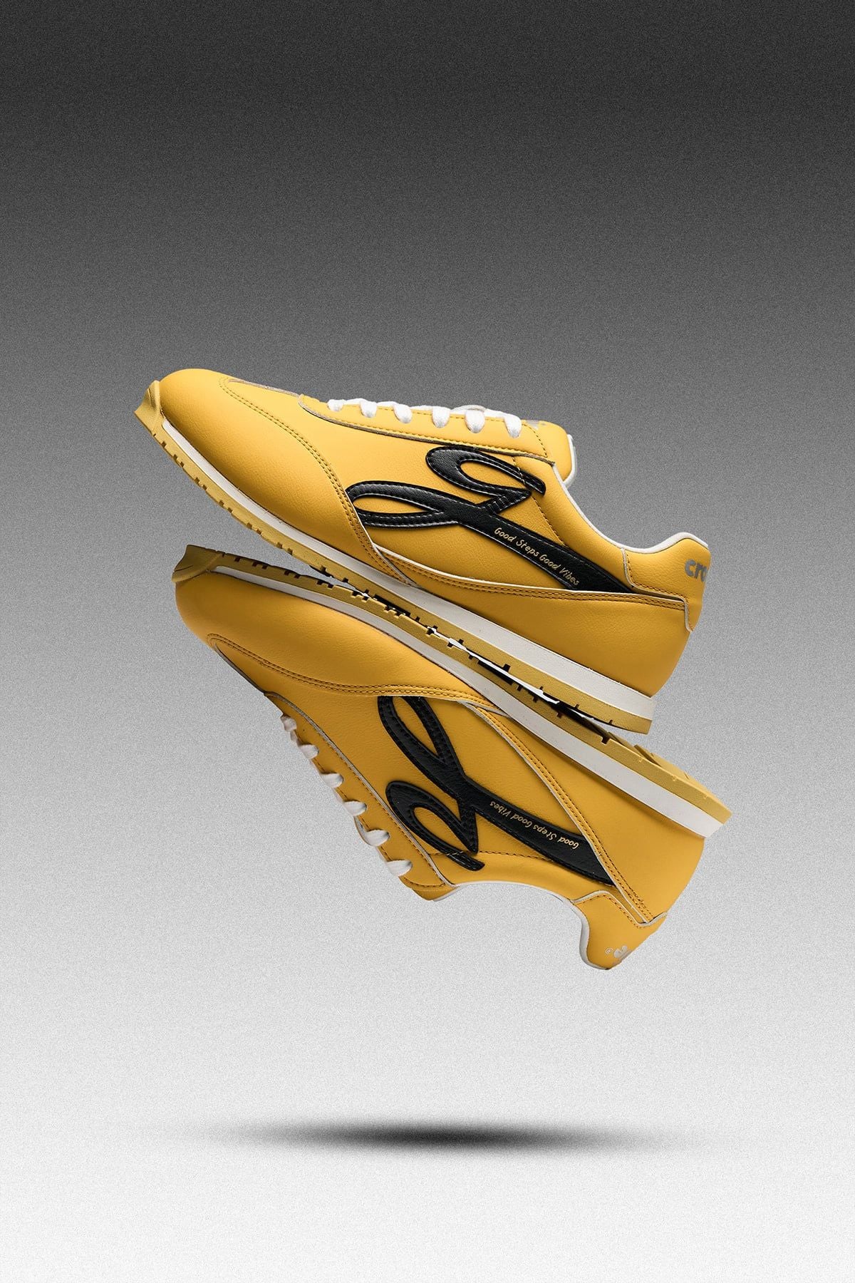  [CHÍNH HÃNG] Giày Sneaker CROONIE LUNA - Sunset Yellow - Màu Vàng 
