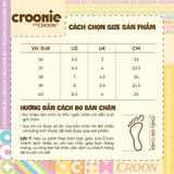  [CHÍNH HÃNG] Giày Sneaker Thời Trang CROONIE by CROON phong cách Block Core, Croonie Pulse Soccer CRi25, Made in Vietnam - Màu Hồng 