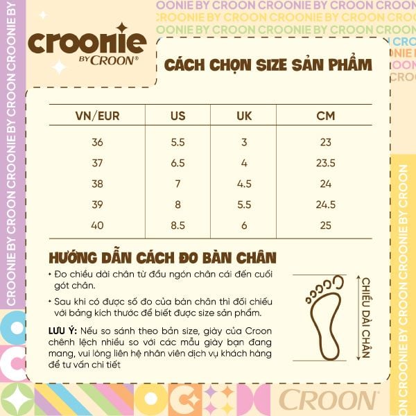  [CHÍNH HÃNG] Giày Sneaker Thời Trang CROONIE by CROON phong cách Block Core, Croonie Pulse Soccer CRi25, Made in Vietnam - Màu Hồng 