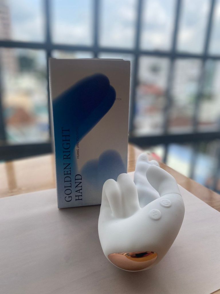 Máy massage điểm G Bàn tay ma thuật 10 chế độ rung pin sạc