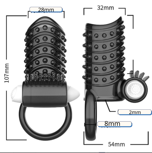 Vòng đeo rung Aichao kéo dài thời gian dùng pin gia tăng khoái cảm