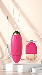 Trứng rung Murney Vibrator điều khiển từ xa 10 chế độ rung dùng pin